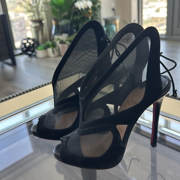 Christian Louboutin Farfamesh booties 36 - Picture 3 of 7